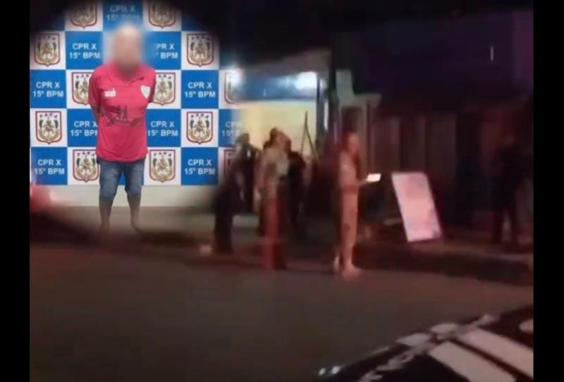 A Polícia Civil informa que, em ação conjunta com a Polícia Militar, prendeu em flagrante um homem pelo crime de homicídio qualificado